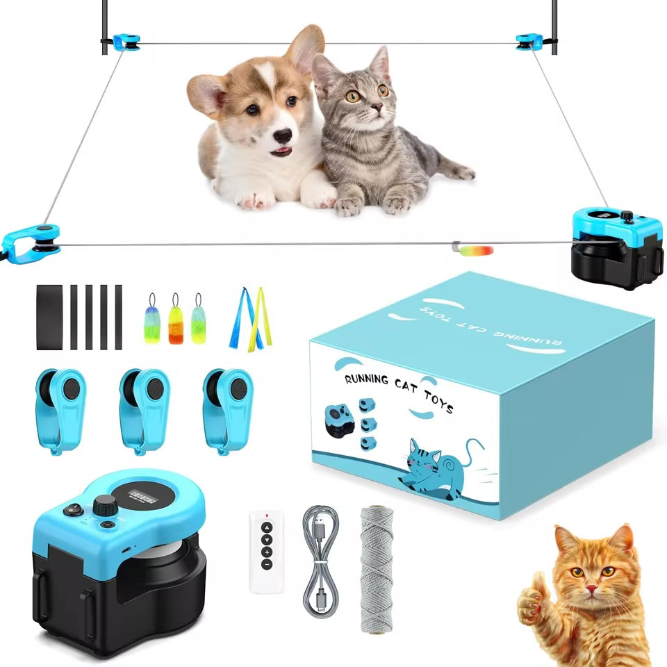 CatQuest™ Interactive Automatic Cat Toy – Endless Fun for Your Furry Friend