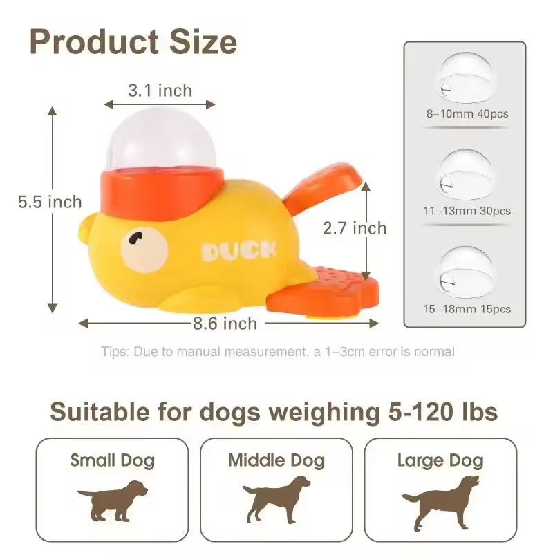 PawPush™ Smart Treat Dispenser – Interactive Dental Fun Feeder