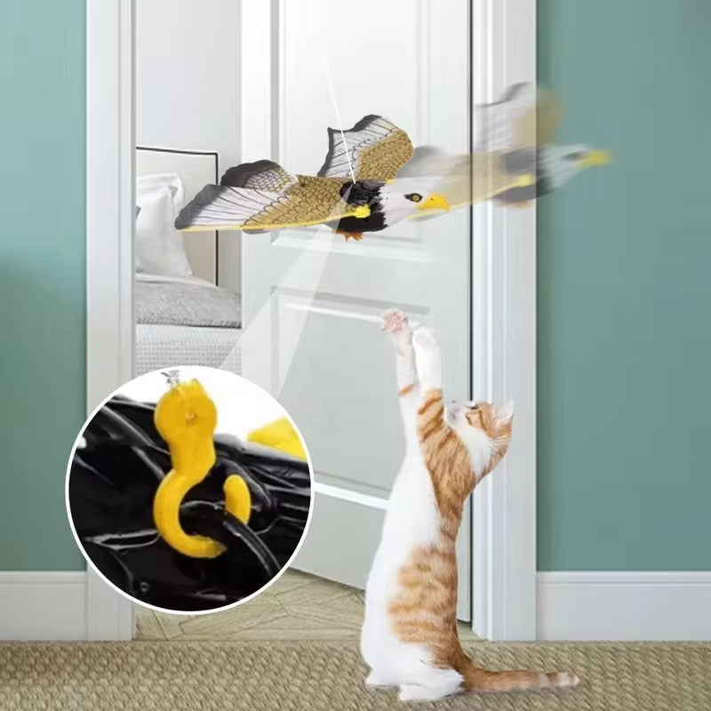 SkyPounce™ Flying Eagle Toy for Cats