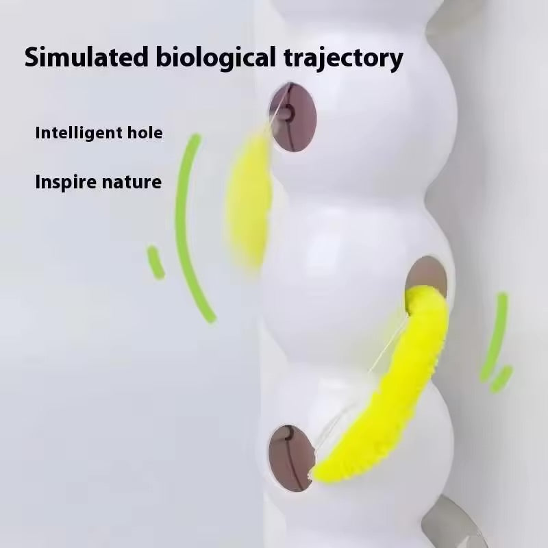 PurrPlay™ Interactive Caterpillar – Endless Fun for Your Cat! (New)