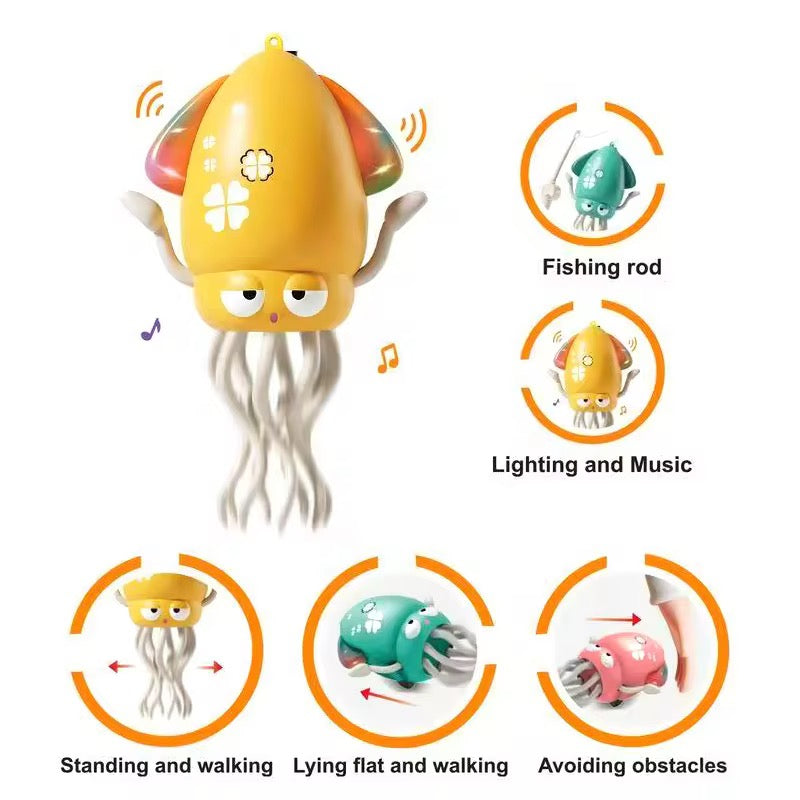 WhiskerWag™ Magic Dancing Octopus – Electric Interactive Toy for Cats & Dogs