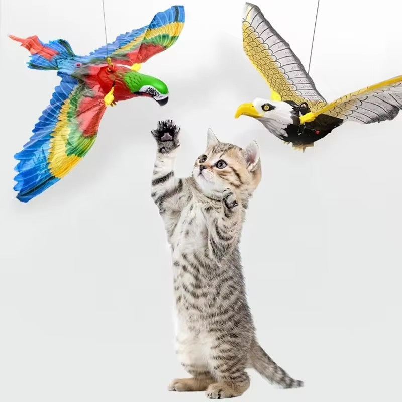 SkyPounce™ Flying Eagle Toy for Cats