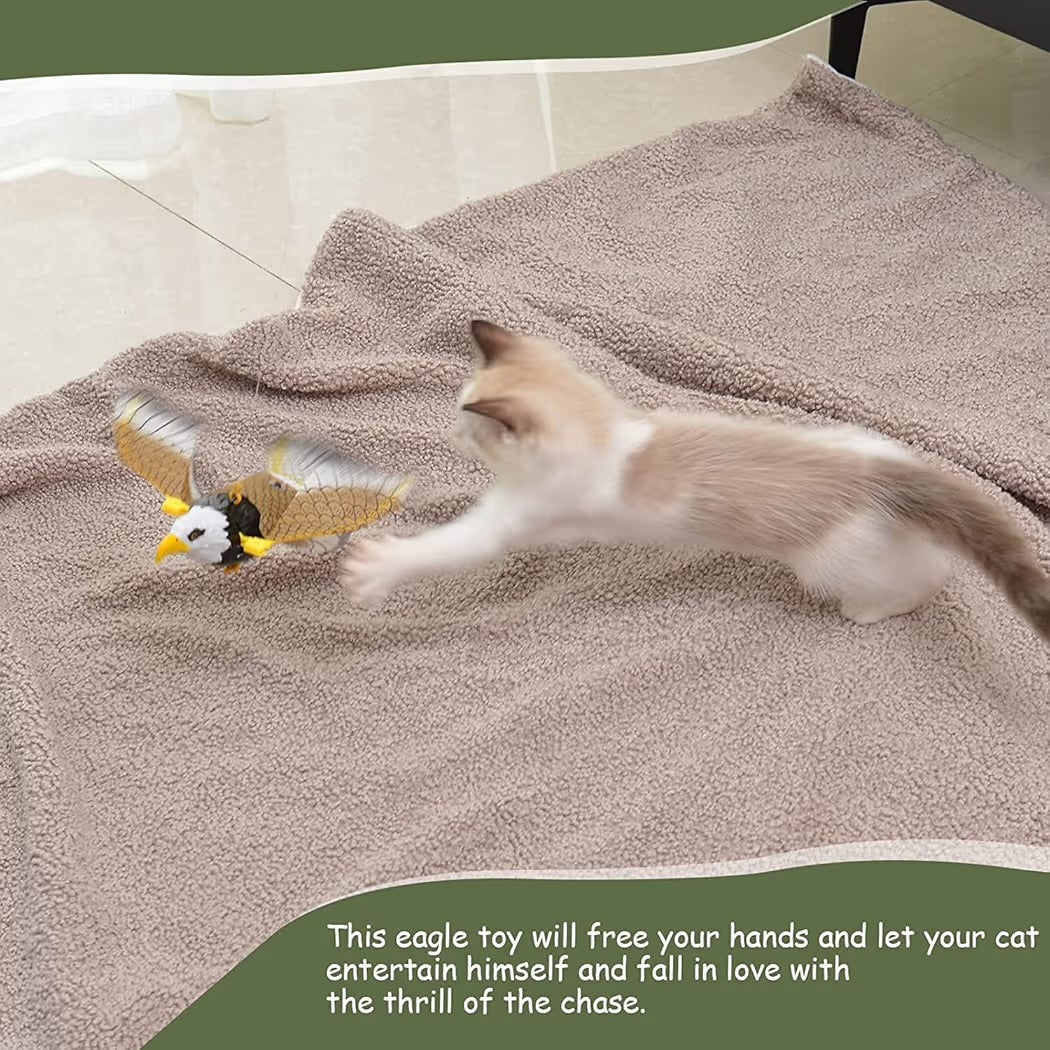 SkyPounce™ Flying Eagle Toy for Cats