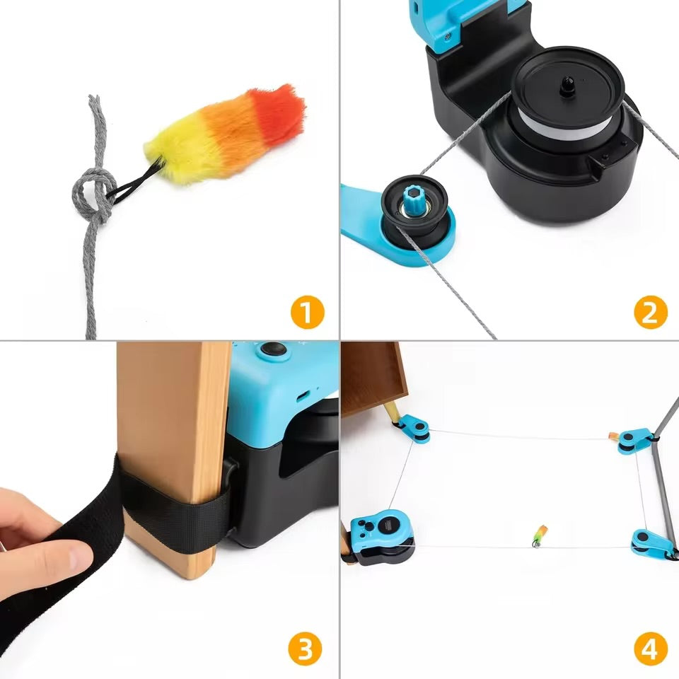 CatQuest™ Interactive Automatic Cat Toy – Endless Fun for Your Furry Friend