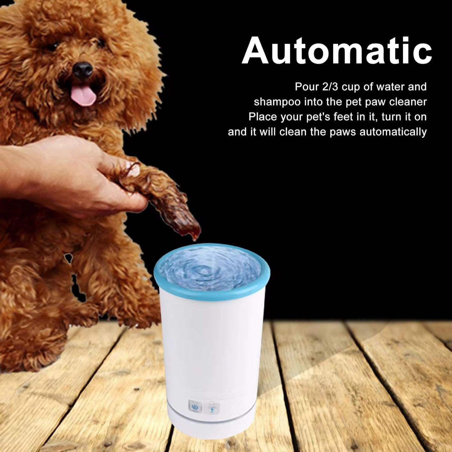 PawEase™ Automatic Paw Cleaner – Keep Paws Fresh, Floors Spotless!