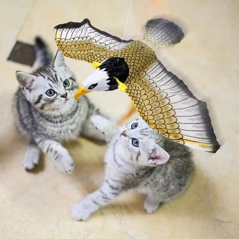 SkyPounce™ Flying Eagle Toy for Cats