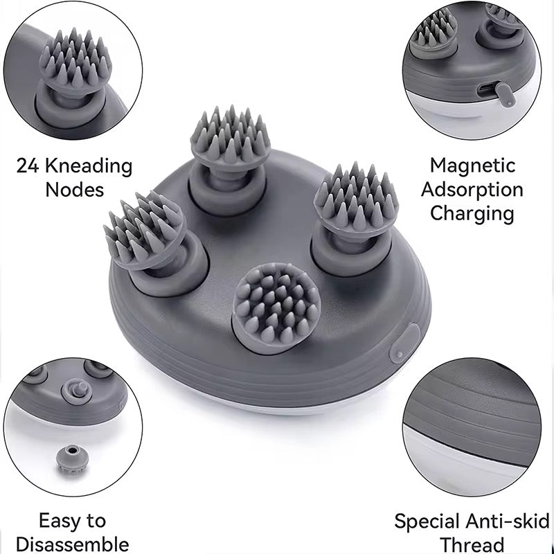 Electric Scalp Massager for Dogs & Cats – Relaxation & Grooming in One!
