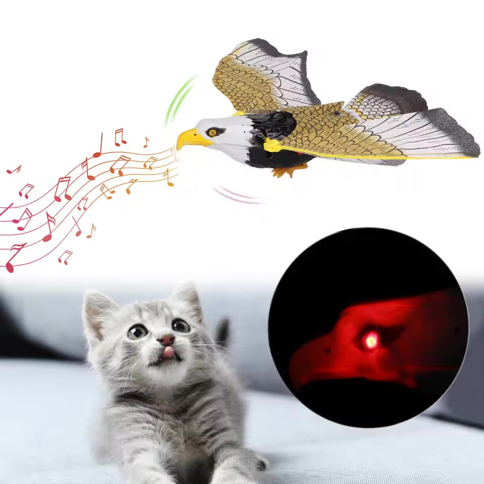 SkyPounce™ Flying Eagle Toy for Cats