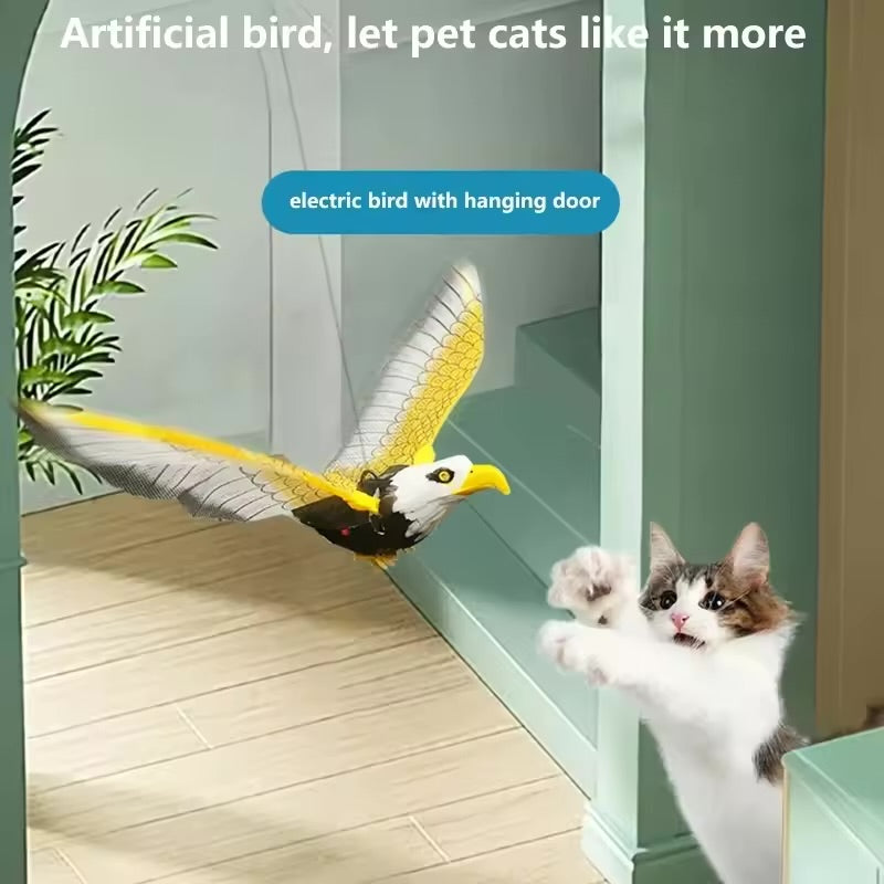 SkyPounce™ Flying Eagle Toy for Cats