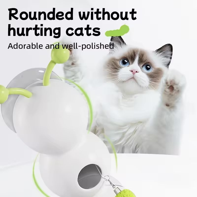 PurrPlay™ Interactive Caterpillar – Endless Fun for Your Cat! (New)
