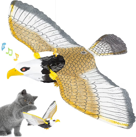 SkyPounce™ Flying Eagle Toy for Cats