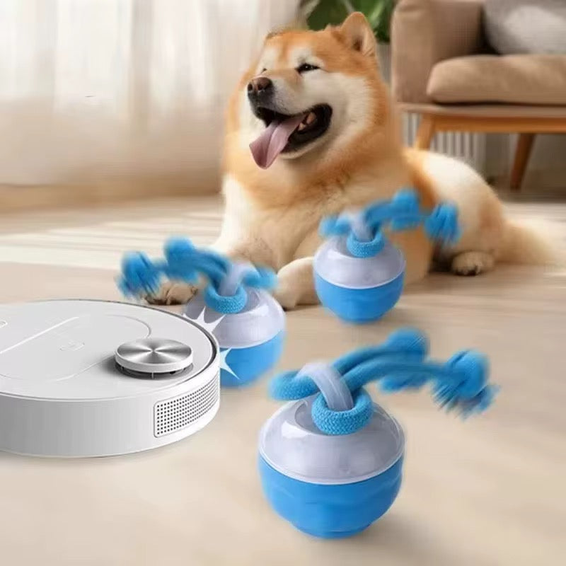 BounceKnot™ Interactive Tug Ball – The Ultimate Chew & Play Toy for Dogs