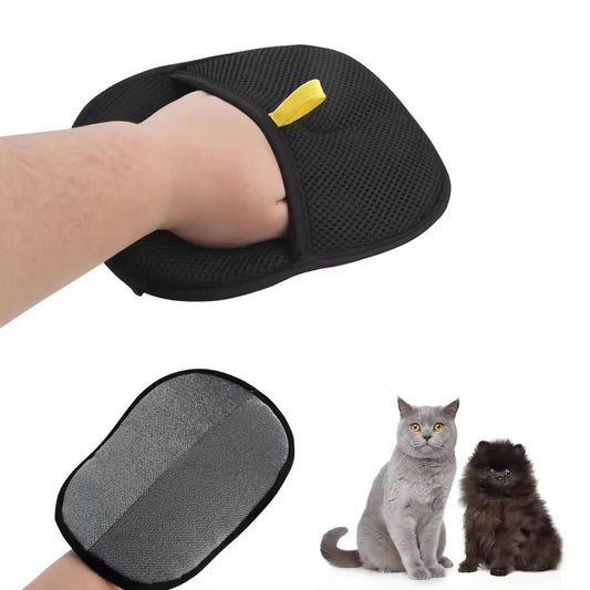 FurSweep™ Pet Hair Removal Gloves – Double-Sided & Reusable (New)