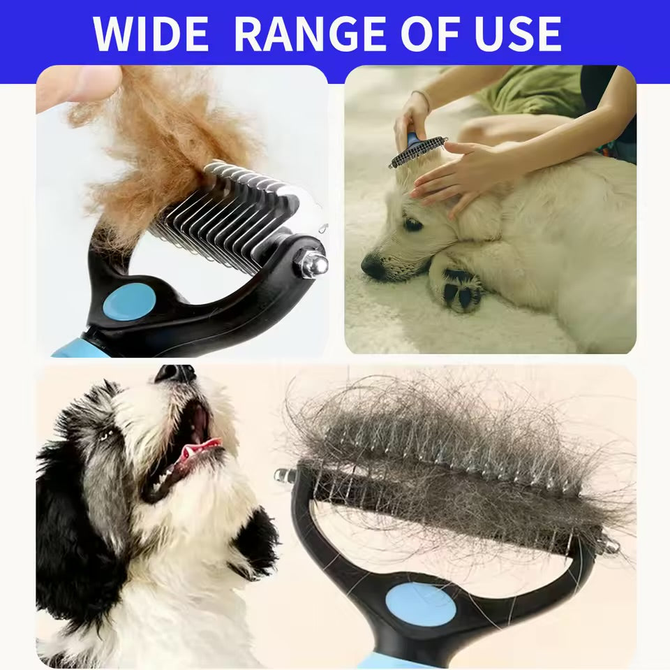 FluffEase™ Cat Grooming & Deshedding Comb