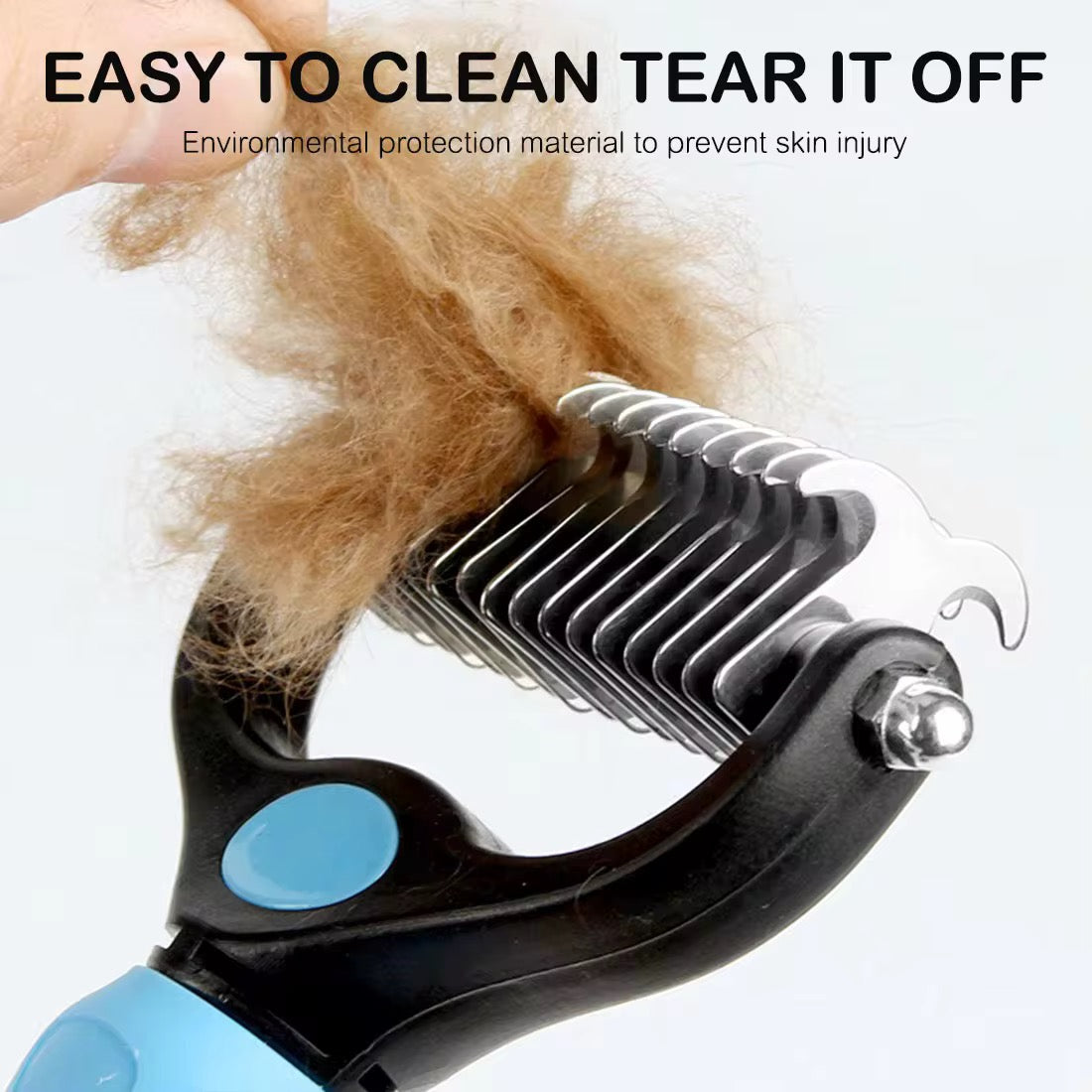 FURVANA™ Dual-Edge Deshedding & Dematting Comb for Dogs