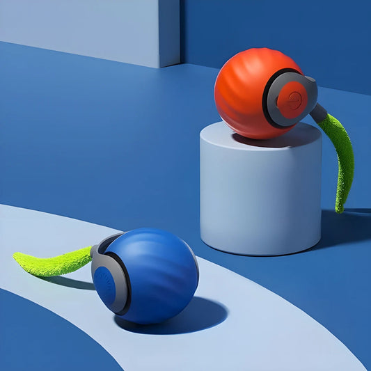 WhiskerChase™ Rolling Ball Cat Toy – Where Fun Never Stops!